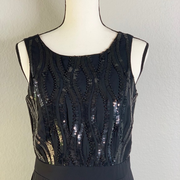 Woman double layer chiffon dress size US 10 - Picture 2 of 14